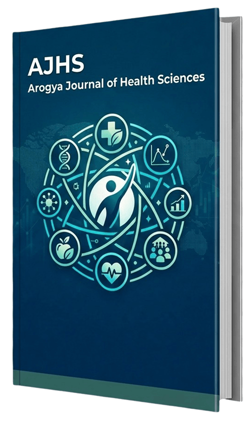Cover Arogya Journal of Health Sciences